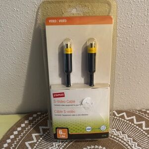 Staples New S-Video Cable 6ft